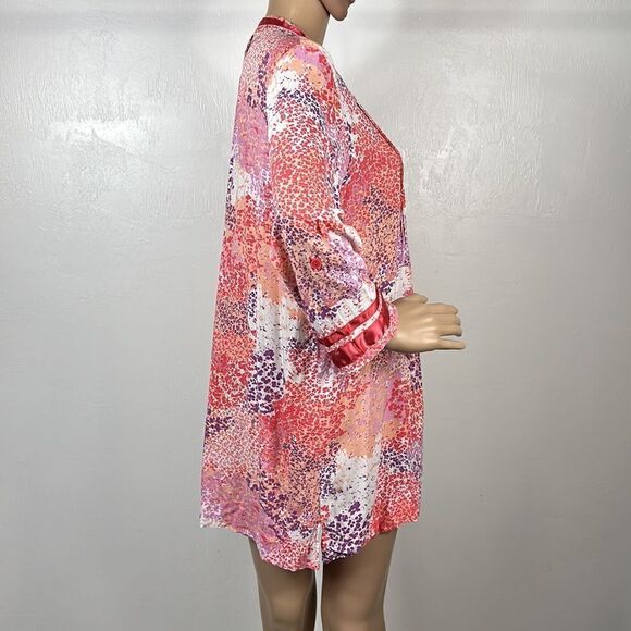 Calvin Klein Jeans 3/4 Sleeves Multi Colored Tunic Top Size M - Picture 3 of 9